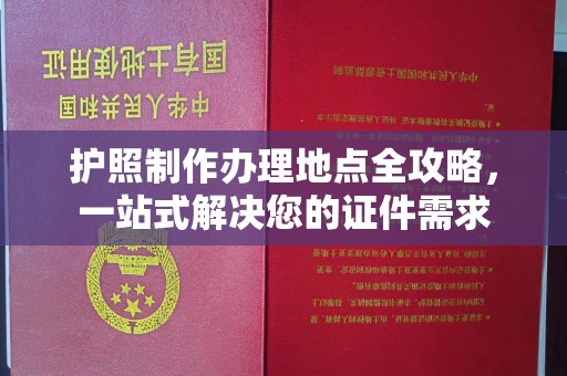 洛阳护照制作办理地点全攻略，一站式解决您的证件需求