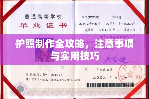 洛阳护照制作全攻略，注意事项与实用技巧