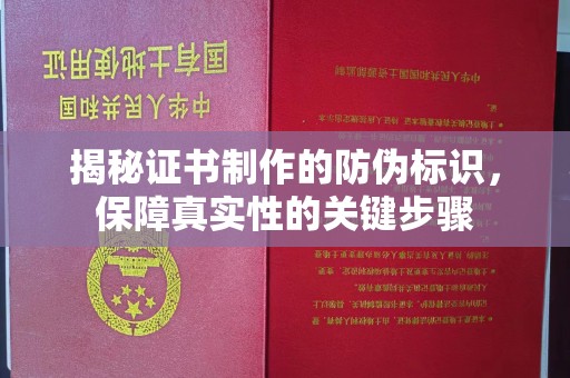 洛阳揭秘证书制作的防伪标识，保障真实性的关键步骤