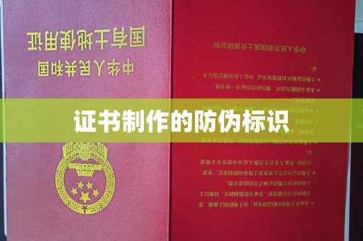 洛阳证书制作的防伪标识