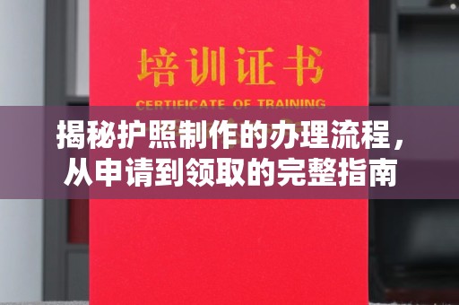 洛阳揭秘护照制作的办理流程，从申请到领取的完整指南