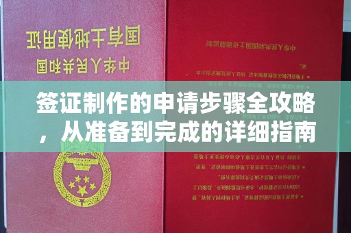 洛阳签证制作的申请步骤全攻略，从准备到完成的详细指南