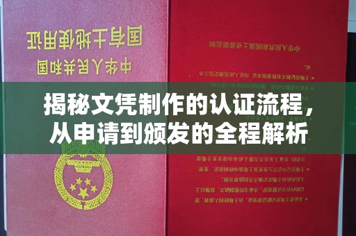 洛阳揭秘文凭制作的认证流程，从申请到颁发的全程解析