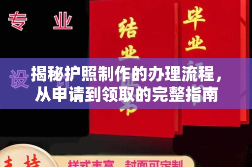洛阳揭秘护照制作的办理流程，从申请到领取的完整指南